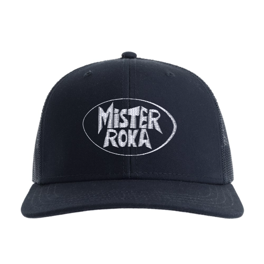 Gorro Trucker Mister Roka – Bordado Premium Negro